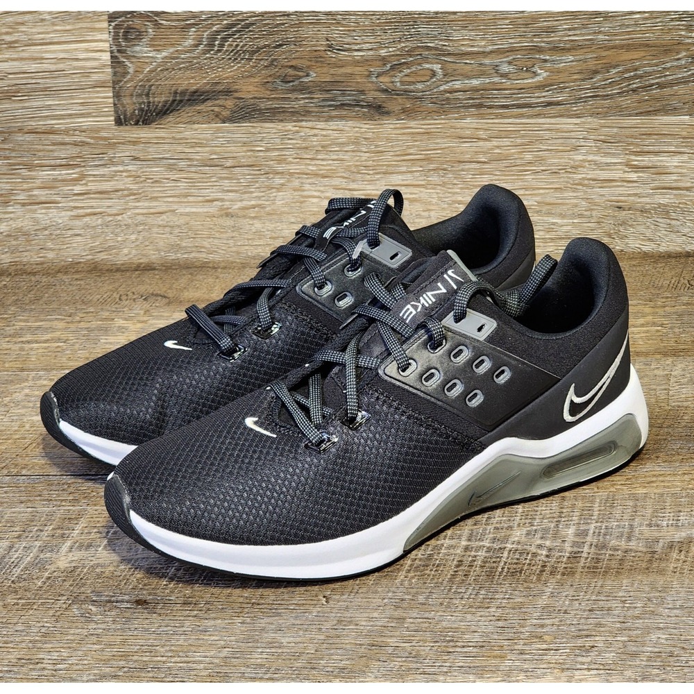 Nike Women's Size 12 Air Max Bella TR 4 CW3398-002 Black/Grey/White